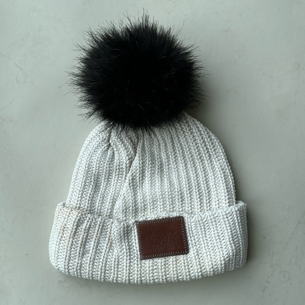 Love Your Melon Pom Beanie